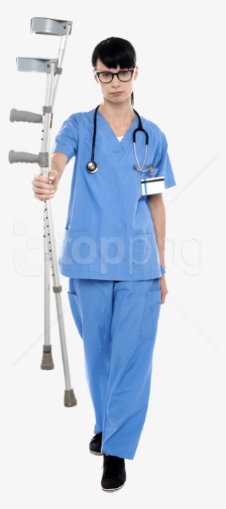 Download Female Doctor Png Images Background - Physician