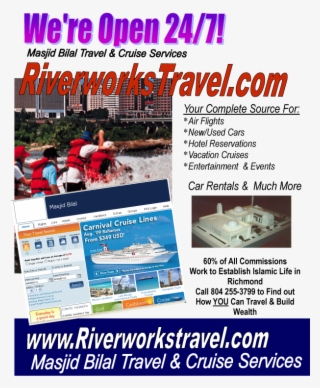 Choose Masjid Bilal As Your Charity Here﻿﻿, And Everytime - Flyer