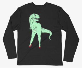 Sexy Rexy Long Sleeve Unisex Fitted Crew - Long-sleeved T-shirt