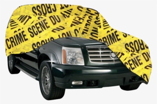 Caution Customized Hummer Cover - Van