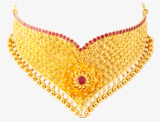 Jewellery Png Transparent Images - Gold Jewellery Necklaces Png