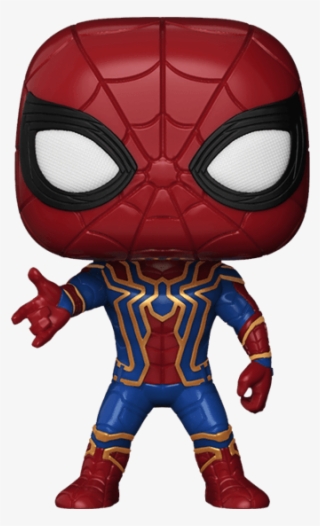 Funko Pop Avengers Iron Spider - Funko Avengers Png Transparent