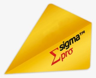 Unicorn Sigma Pro Gold Dart Flights - Triangle