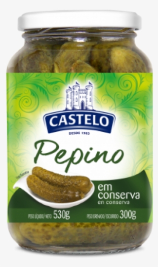 Pepino Castelo Em Conserva 300g - Castelo Alimentos