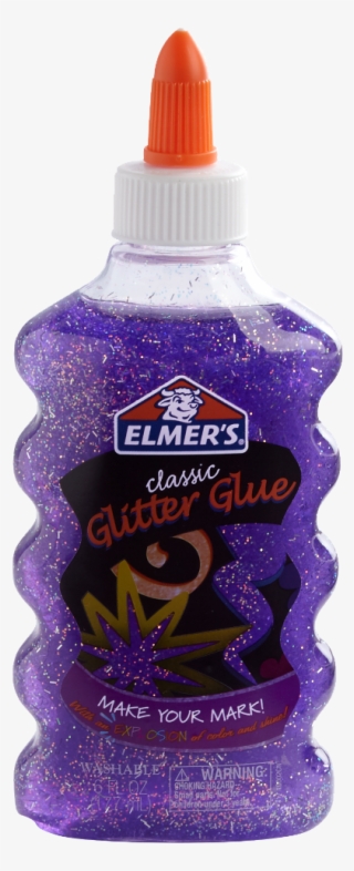 Adhesivo Elmers Glitter Glue 117 Ml - Elmer's Purple Glitter Glue
