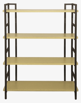 Taiwan 4-shelf Vintage Nature Industrial Style Bookcase - Shelf