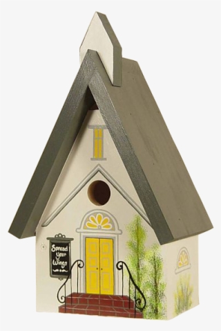 The Backyard Naturalist's Hand Painted Bird House 'country - House