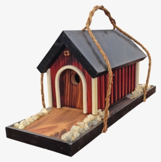 Covered Bridge Birdhouse - House