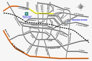 Organisasi - Peta Kota Bandung Png