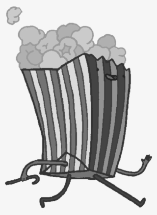 See Here Popcorn Clipart Black And White Hd Pictures - Popcorn Adventure Time