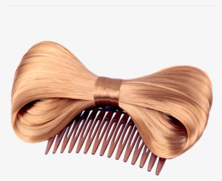 Bow Hair Extension Bowknot Brown Comb Clip Fashion - Artificial Hair Integrations