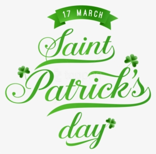 Free Png Download St Patrick-s Day Green Text Png Png - St Patrick's Day Text Png