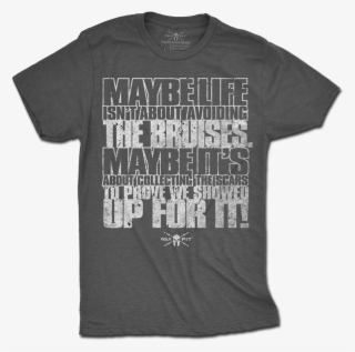 Bruises Tee - Monochrome