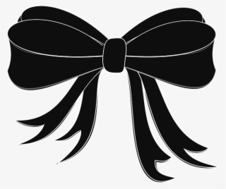 Corbata De Moño, Negro, Cinta - Black Bow Clip Art