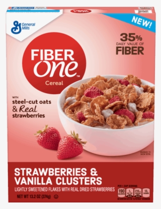 Fiber One™ Strawberry Cereal Offer - Fiber One Strawberries And Vanilla Clusters