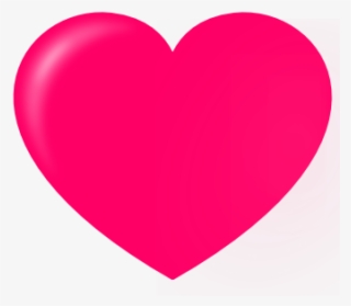 Pink Heart Clip Art - Rosa Corazon Vector Png