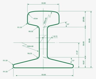 22 Kg Rail - Diagram