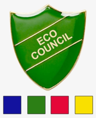 Eco Council School Badges Shield - Emblem