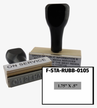 Rubber Stamp 1¾x½ - Decorative Rubber Stamp