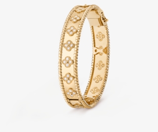 Perlée Clovers Bracelet, Small Model - Bracelet Van Cleef