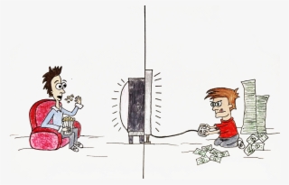 I Had Died For The Fourth Time That Day, This Time - Cartoon