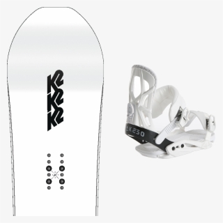 K2 Bottle Rocket 2018 Drake Fifty White - Snowboard