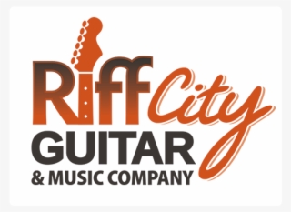 Riff City Guitar Logo Sticker - Riff City Guitar Logo