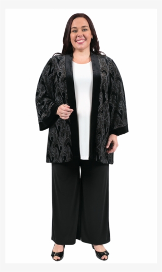 Night Shadow Velour Jacket - Woman