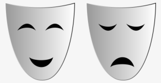 Source - Openclipart - Org - Report - Theater Masks - Mascara De Cara Feliz