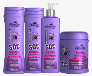 Linha Recuperadora S - Kit Vegetal Mega Crescimento Desalfy Hair