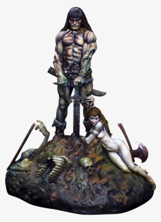 Kabuki Studio Conan The Barbarian Statue - Figurine