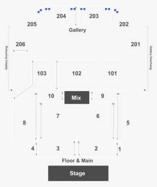 Nicky Jam Tickets Las Vegas - Diagram