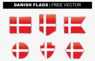 Clipart Freeuse Stock Flag Of Denmark National Emblem - Dinamarca Logo De La Bandera