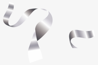 Clipart Freeuse Silk Exquisite Transprent Png Free - Silver Ribbon Png