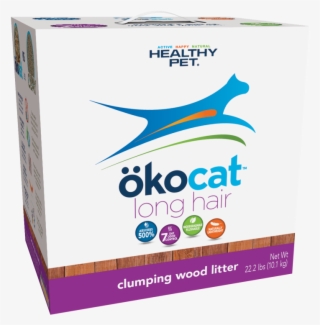 Natural Wood Clumping Cat Litter For Long Hair Breeds - Okocat Litter