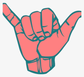 Hawaiian Hand Sign - Hang Loose Sign