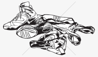 825 X 482 9 - Wrestling Shoes Clipart