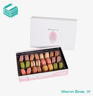 Custom Printed Macaron Boxes - Eye Shadow
