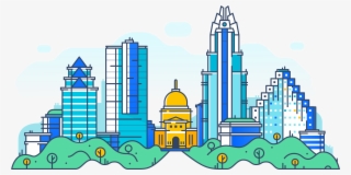 The Austin Skyline - Austin Skyline Transparent