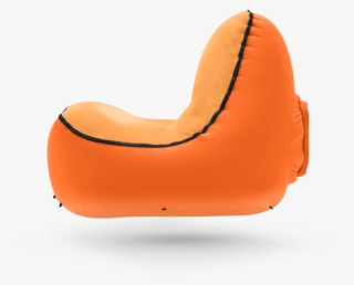 Trono Chair Orange - Inflatable Chair Orange