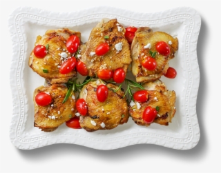 Pan Roasted Chicken Thighs With Tomatoes And Rosemary - Stuffed Peppers