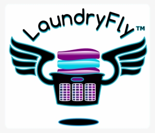 Welcome To Laundryfly Laundry Delivery - Laundry Delivery Logo