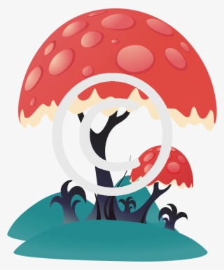 Mushroom Tree 1 - Illustration