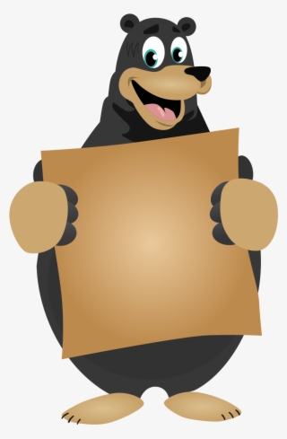 Bear Clipart Mountain - Cartoon