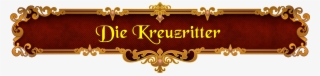 Die Kreuzritter - Fantasy Image Border Png