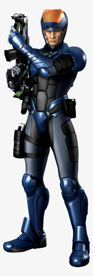 Transparent Game Characters - Metroid Other M Adam Malkovich