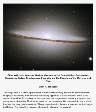 Docx - Sombrero Galaxy