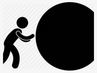 Rock Clipart Big Rock - Circle