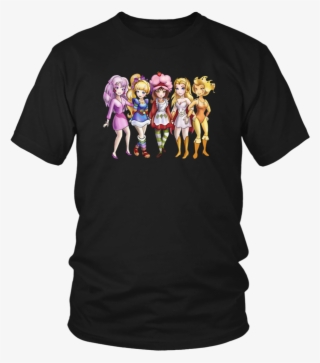Jem, Rainbow Brite, And Strawberry Shortcake T-shirt - Nevermind That Shit Here Comes Mongo Shirt