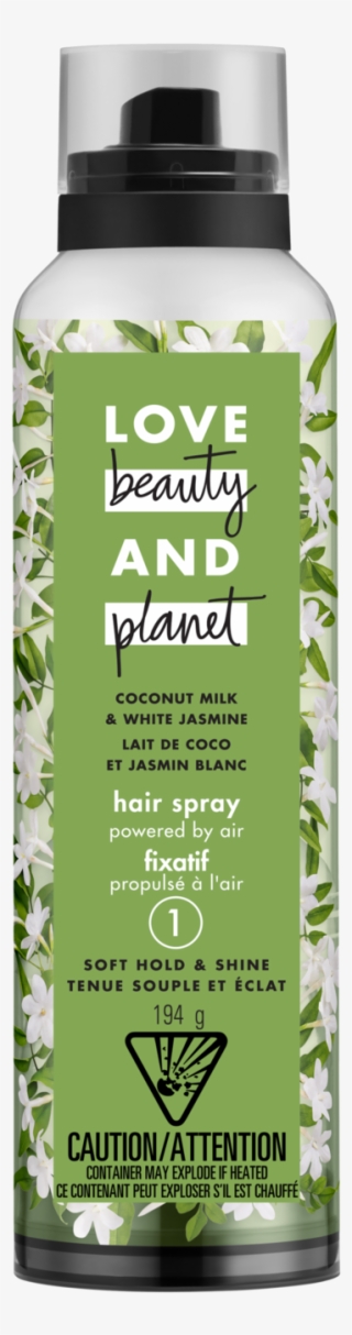 Love Beauty And Planet Soft Hold & Shine Hair Spray - Bottle